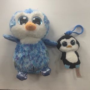 Ty beanie boos Ice Cube and Waddles